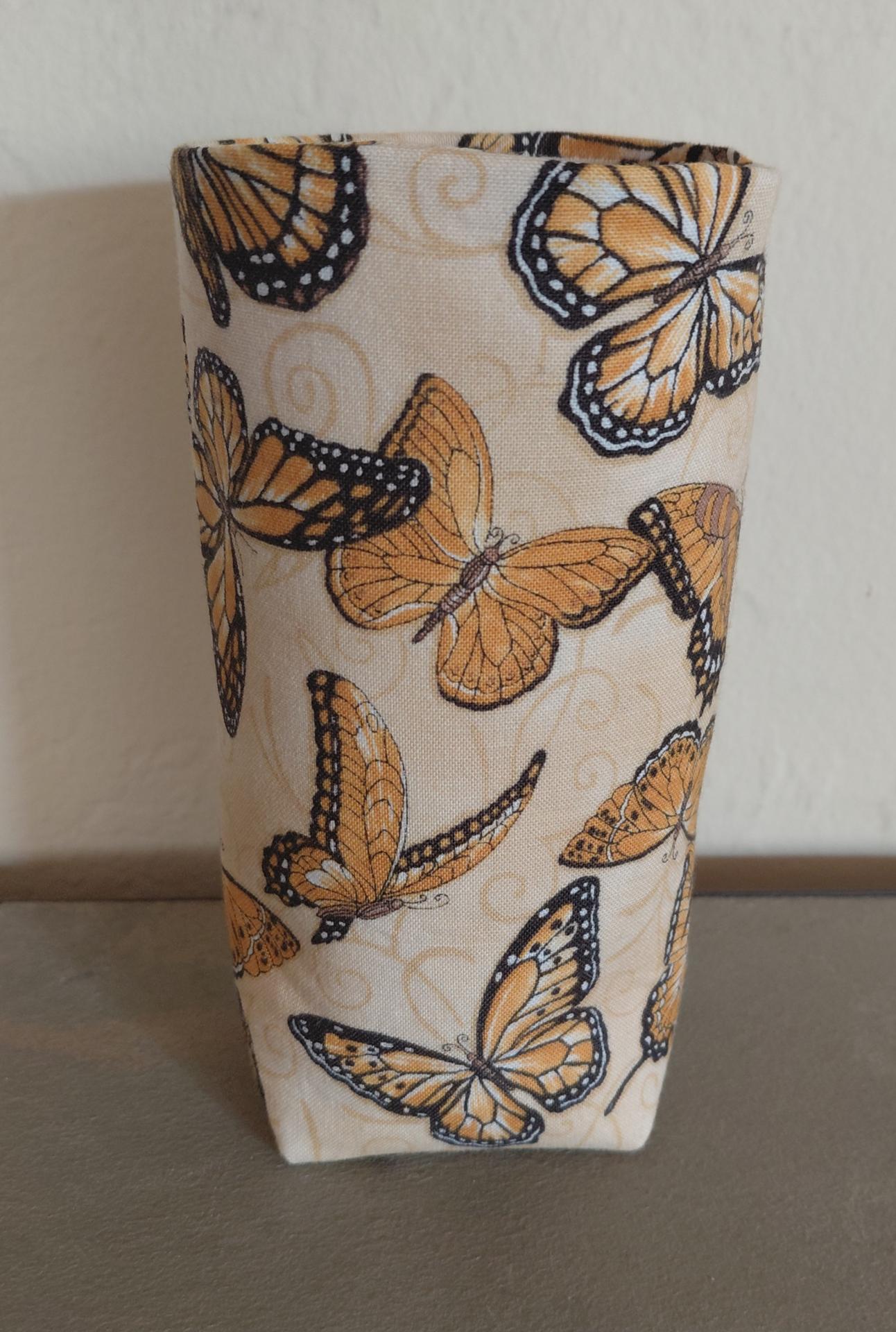 Monarch Butterflies Eyeglass Holders, Glasses Stand, Glasses Holder, Butterfly Lover Gift, Weighted Stand-up Glasses Pouch