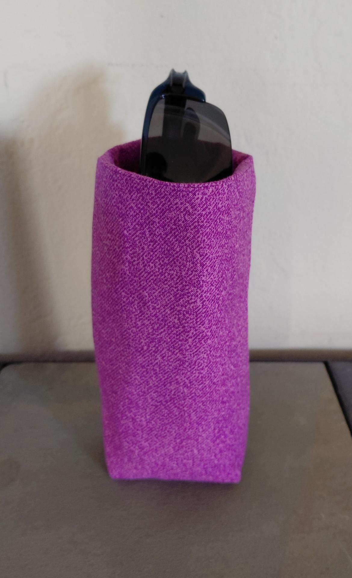 Bright Colors Upright Eyeglasses Holders, Glasses Stand, Eyeglass Cup, Weighted, Fabric Eyeglass Keeper, Bright Glasses Case, Handmade