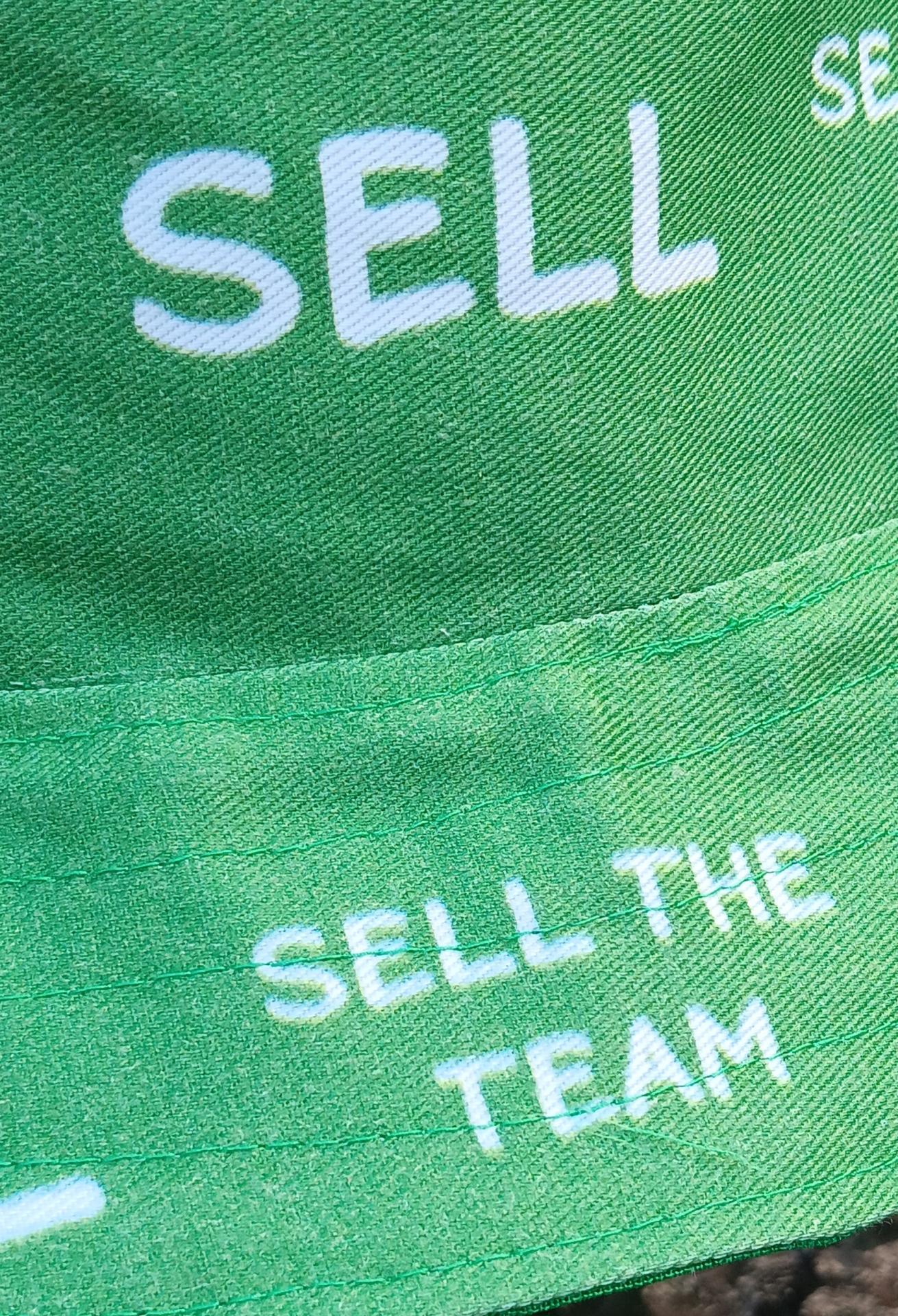 SELL the Team Bucket Hat, Reversible to Green & White Drums, Unisex Sizes up ot 4XL, Oakland, floppy hat, sun hat, adults and older children