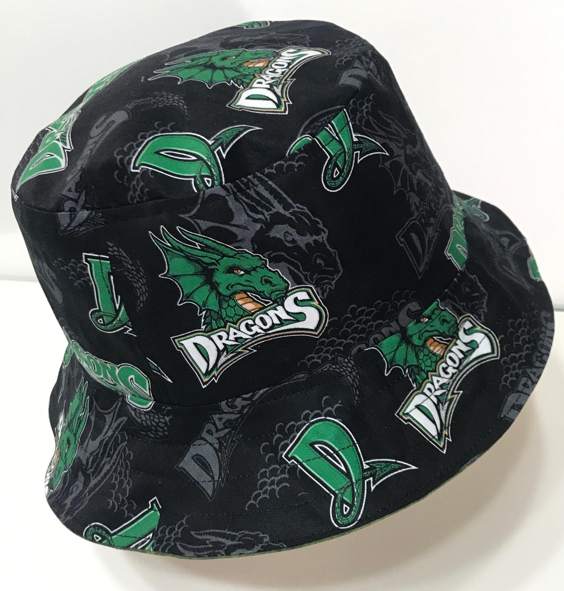 Cincinnati Reds / Dayton Dragons Bucket Hat, Reversible, Sizes up to 4XL, handmade, fishing hat, ponytail hat, sun hat, floppy hat