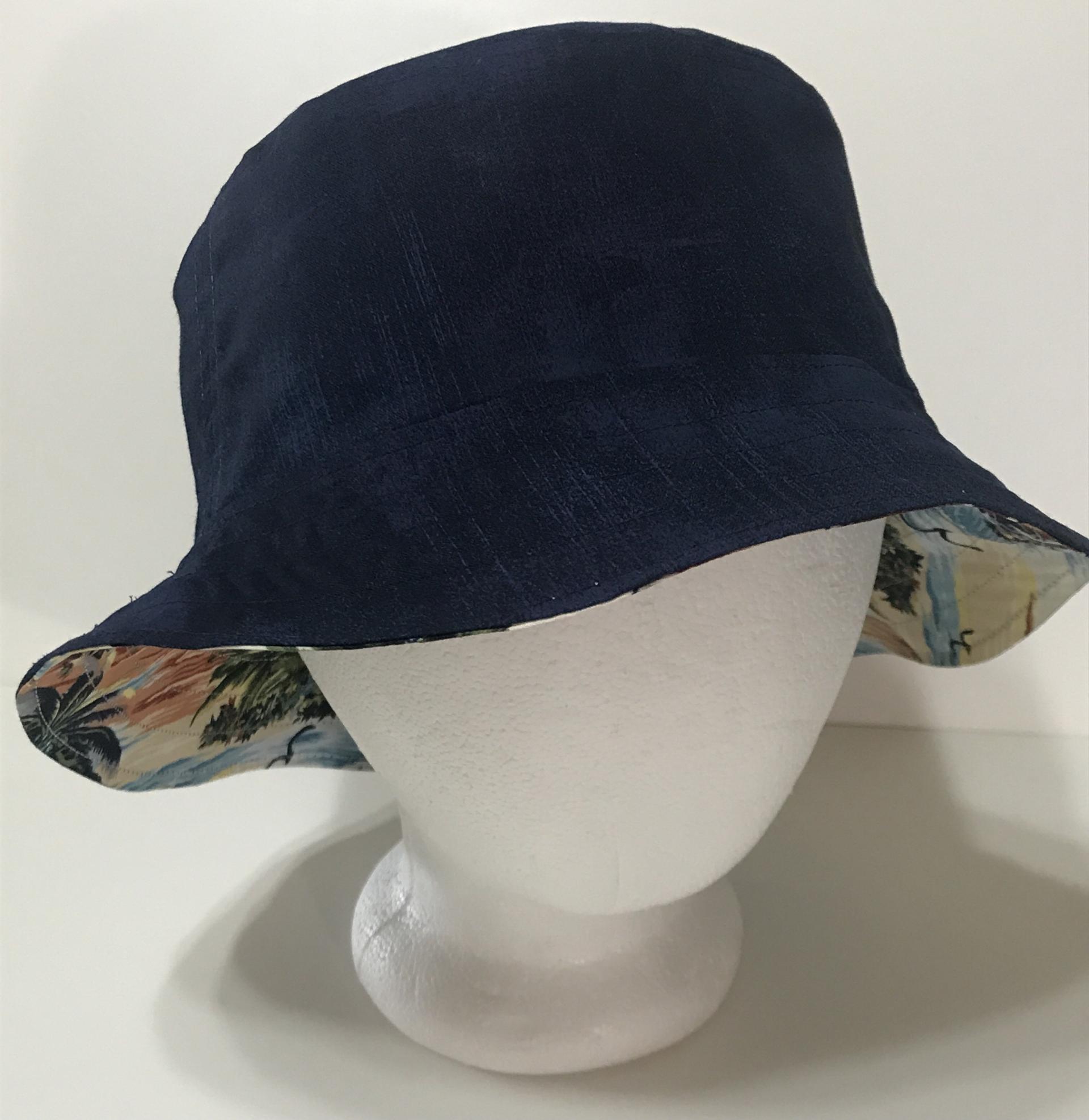 Tropical Theme Bucket Hat, Palm Trees, Sizes S-XXL, floppy hat, fishing hat, sun hat, casual hat, beach hat, Hawaiian resort cruise vacation hat