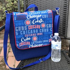 Slim messegner bag, Chicago Cubs