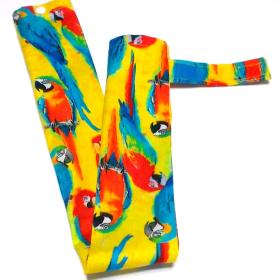 Bright Macaws Stethoscope cover, sleeve sock scrunchie scrunchy protector, medic