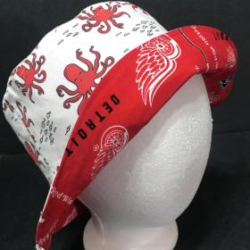 Detroit Red Wings / Octopus Bucket Hat, Detroit Red Wings Fan Hat, Reversible, Unisex Sizes S-XXL, cotton, hockey, fishing hat, sun hat, floppy hat, adults or older children
