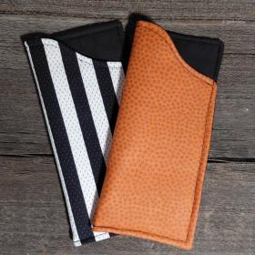 Basketball Theme Eyeglass Sleeve, Basketball or Referee Appreciation Gift, Glasses Case, Sports Fan Gifts