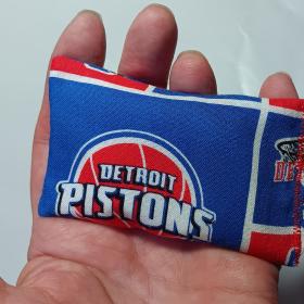 Detroit Pistons Small Rosin Bag, Handmade, for Bowling, Disc Golf, Gift for Bowlers