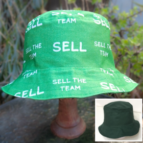 SELL the Team Bucket Hat, Reversible to Dark Green, Unisex Sizes up to 4XL, Oakland baseball, floppy hat, sun hat, adults and older children