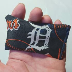 Detroit Tigers Small Rosin Bag, Handmade, for Bowling, Disc Golf, Gift for Bowlers