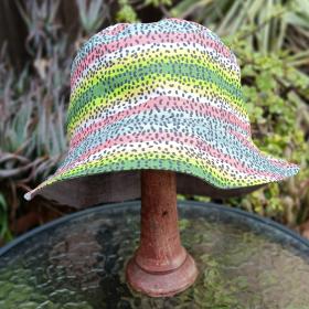 Trout Fishing Theme Bucket Hat, Fly Fishing, Reversible, Sizes up to 4XL, summer hat, fishing hat, sun hat, floppy hat, fisherman gift
