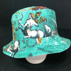 Sagittarius Bucket Hat, Reversible, Zodiac Sign, Astrology Gift, Sizes S-XXL, Cotton, floppy hat, fishing hat, sun hat, casual hat