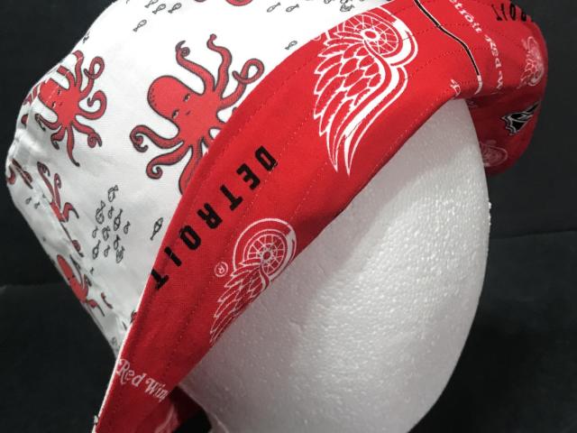 Detroit Red Wings / Octopus Bucket Hat, Detroit Red Wings Fan Hat, Reversible, Unisex Sizes S-XXL, cotton, hockey, fishing hat, sun hat, floppy hat, adults or older children