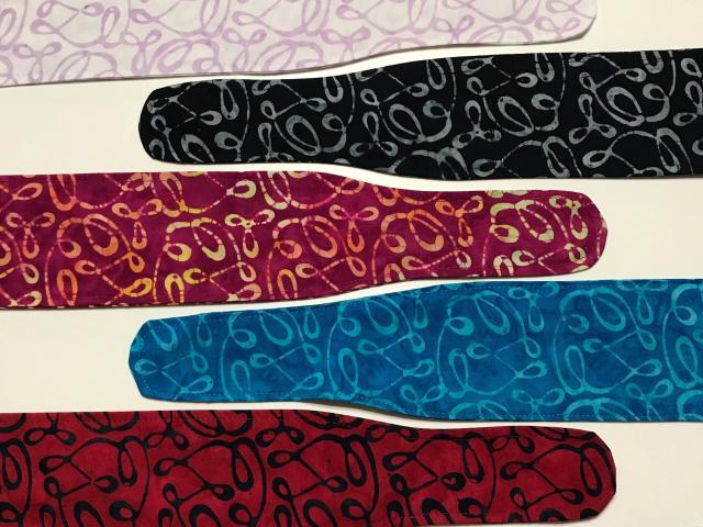 3” Wide Batik headband, hair wrap, self tie, pin up style, hair tie, retro atyle, rockabilly, head scarf